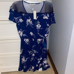Francescas Floral Wrap Dress NWT